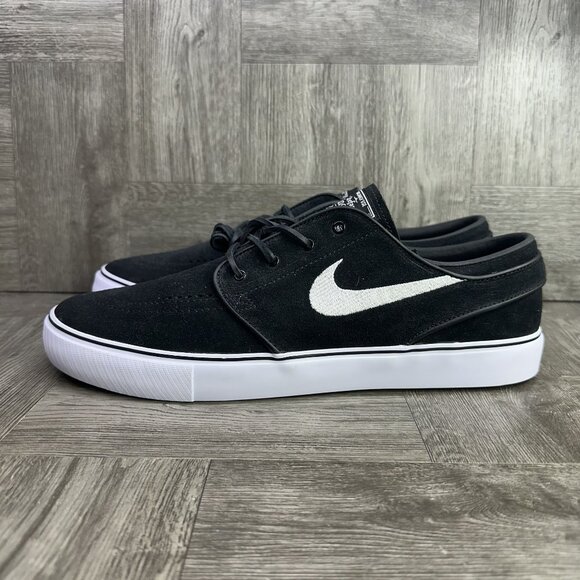 Nike SB Zoom Janoski OG Men's size 11.5 Black Suede Skate Shoes FD6757-001 - Picture 2 of 8